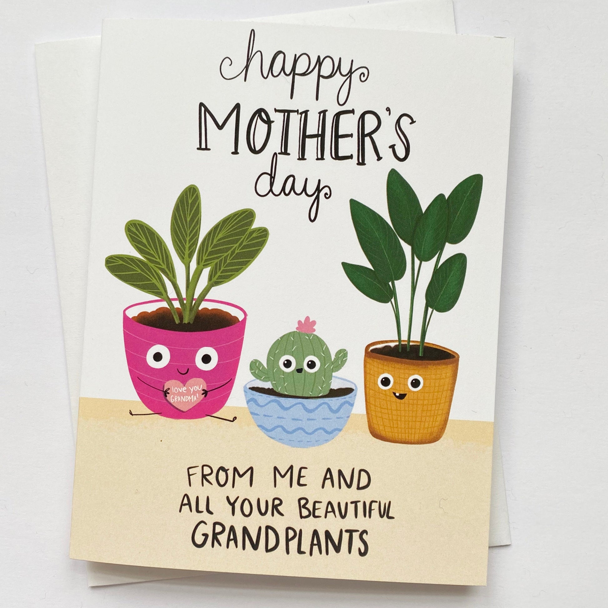 Funny Mother's Day Card for Mom, Happy Mothers Day Card For Mother's Day from Daughter, Mothers Day Plant Gift, Mother of Plants, Mom Cards