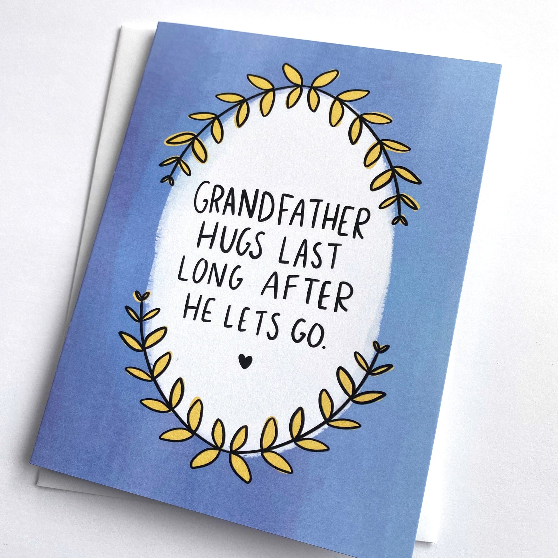 Loss of Grandfather, Grandpa Loss Gift, Sympathy Card Grandpa, Condolence Card, Death of Grandfather, Grandpa Memorial Gift, Sympathy Gift