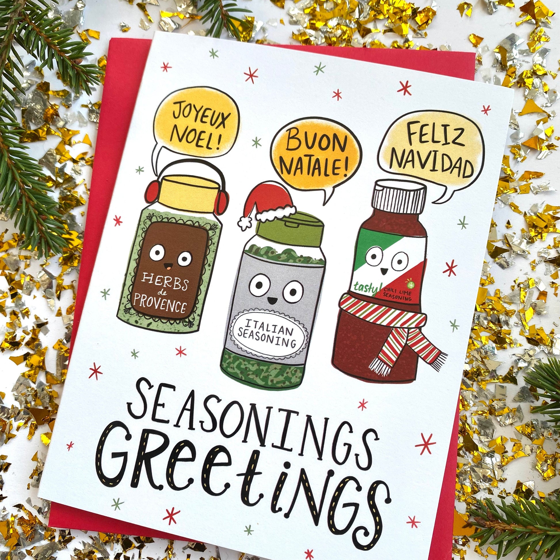 Funny Christmas Card, Funny Holiday Card Set, Funny Xmas Cards, Cute Christmas Card, Happy Holidays Card, Seasons Greetings Cards