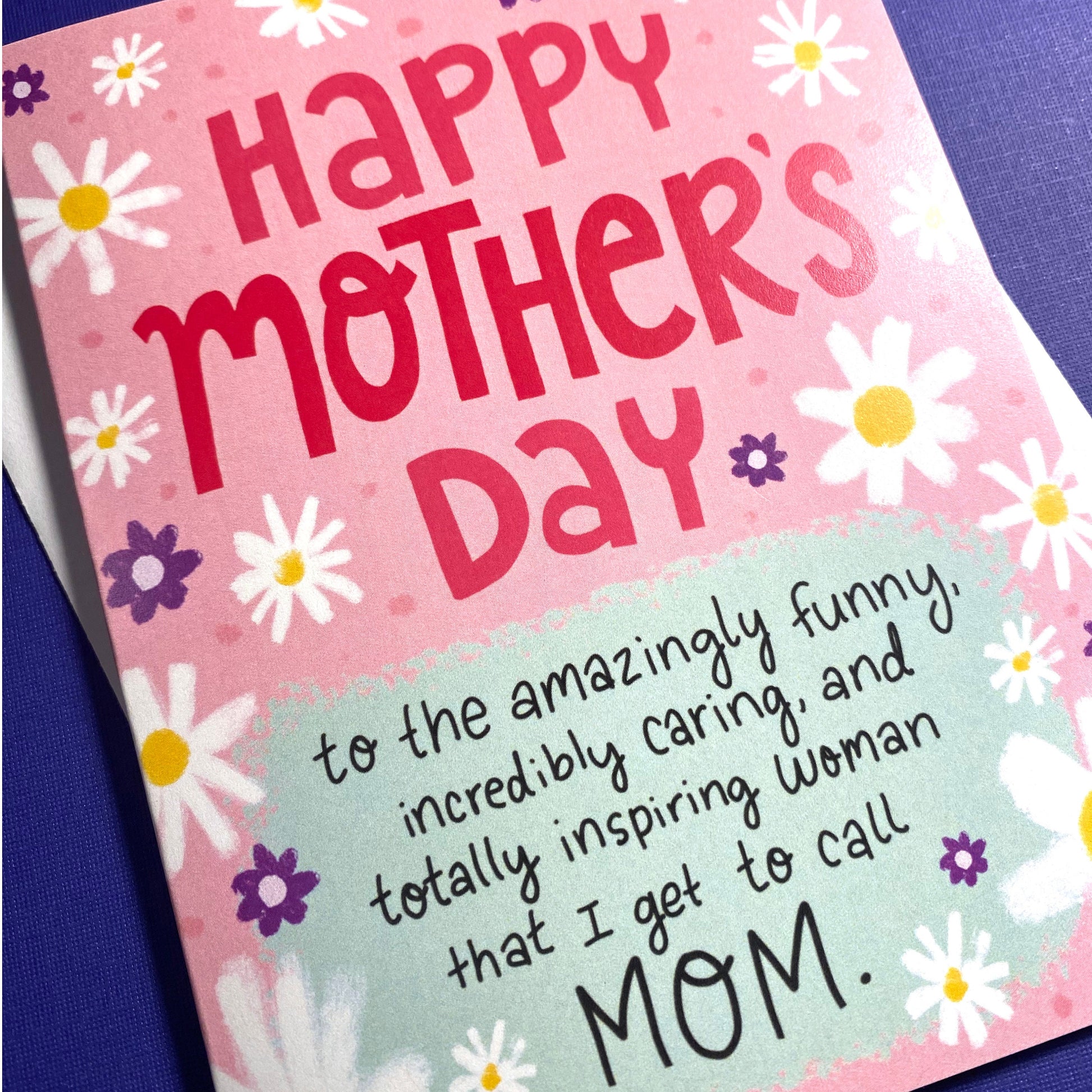Sweet Mothers Day Card for mom, I Love You mom Card, funny mothers day card, inspirational mothers day gift, Thank you Mother's Day Card
