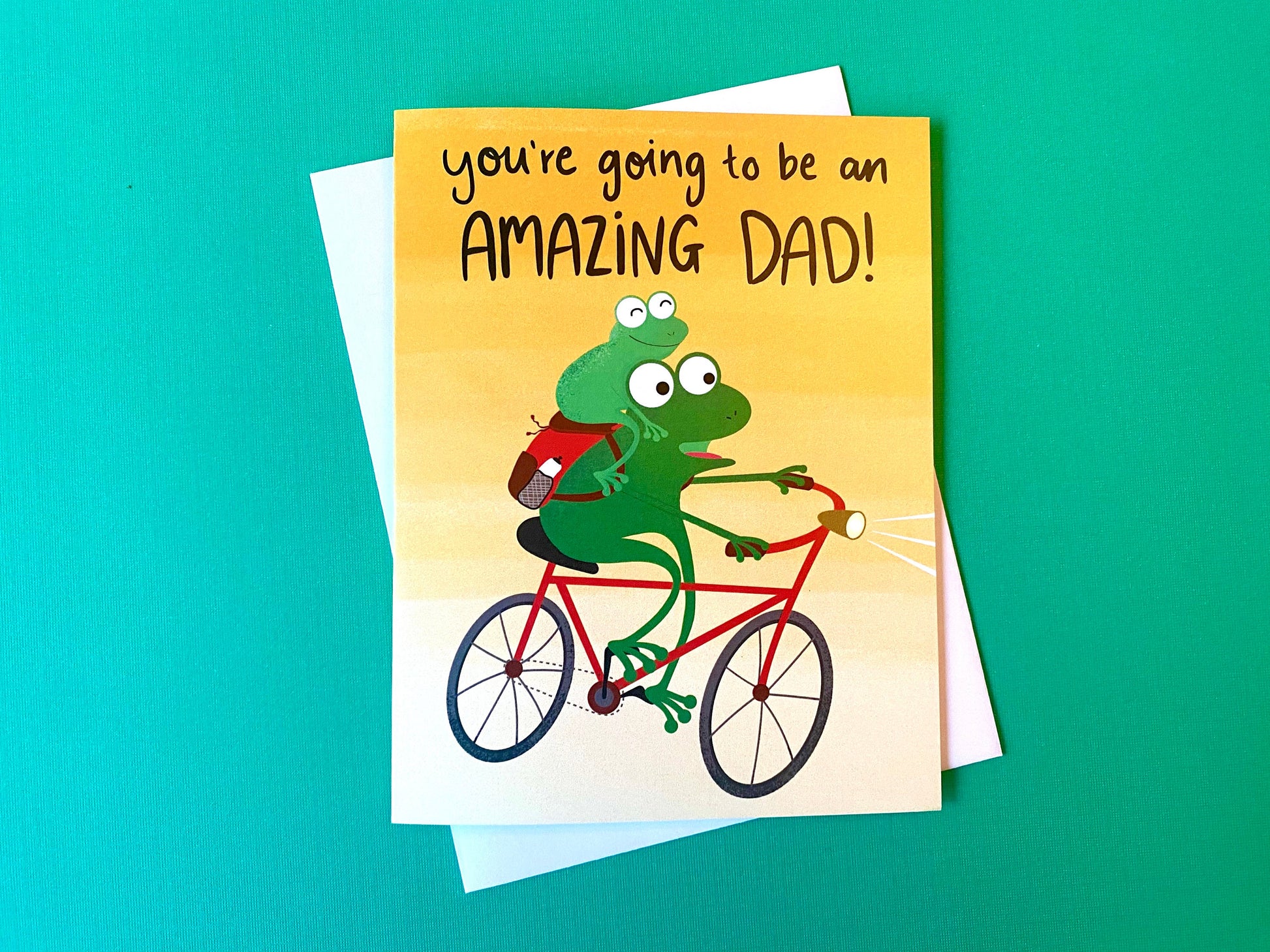 Father To Be Card, Soon to Be New Dad Card, new dad father's day card, Expectant fathers day card, Baby Announcement Card For Husband