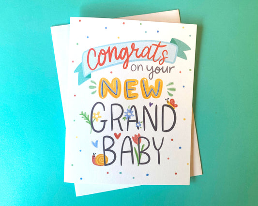 New Grandparent Gift, New Grandma Card, First Grandchild, New grandchild, New Grandma Gift, First Grand Baby, First Time Grandma