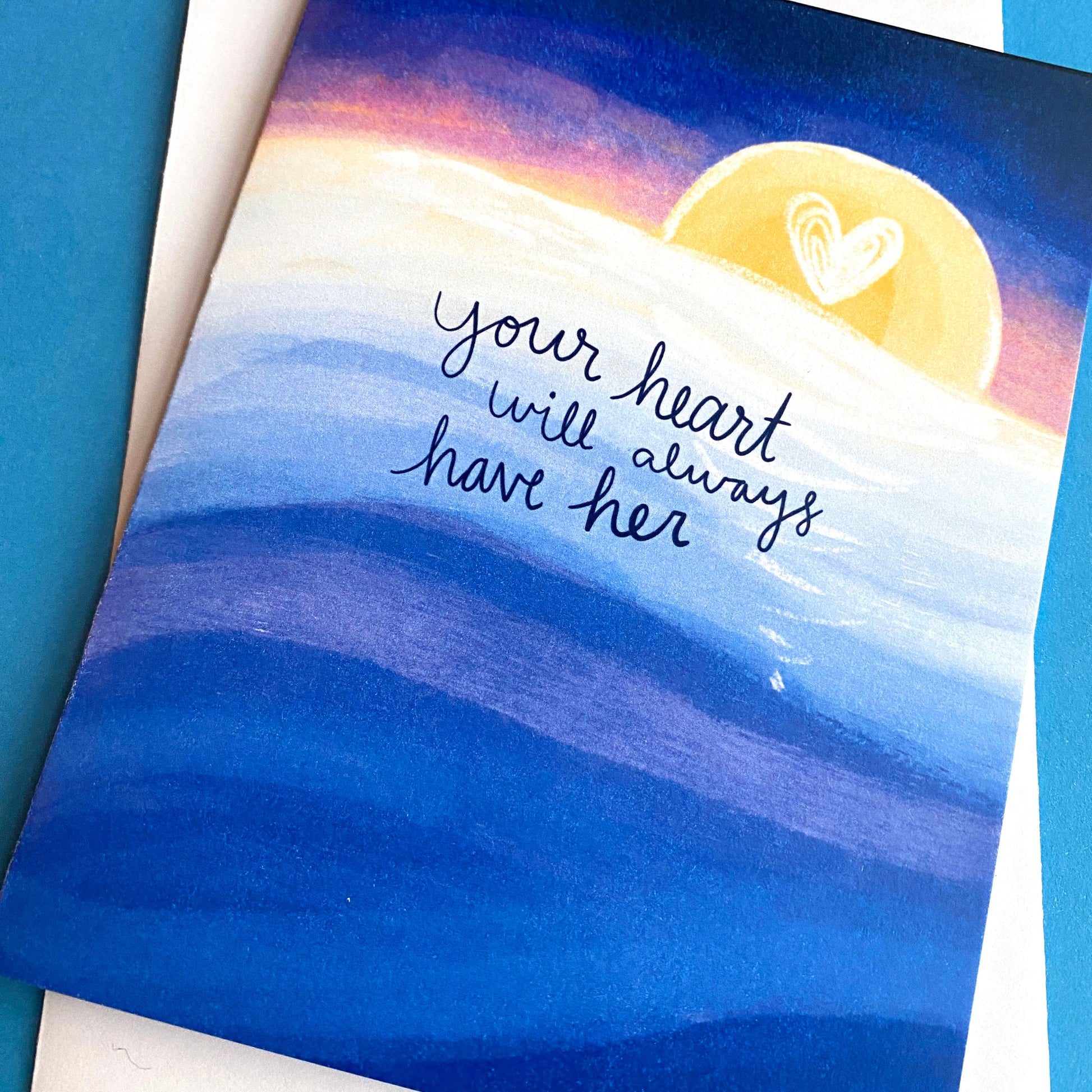 Mothers Day Grief Gift, Remembering Mom Sympathy Card