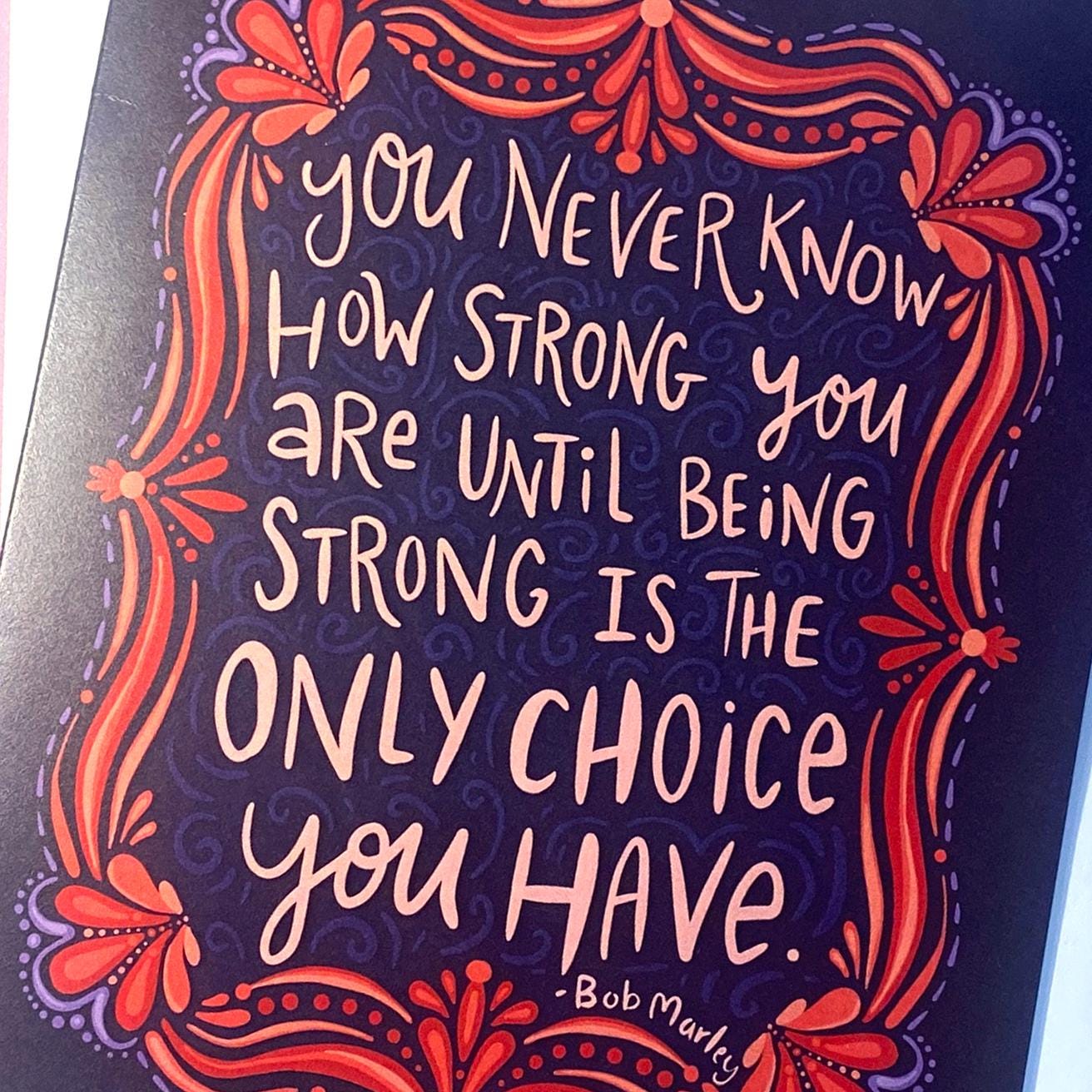 Encouragement Card, Emotional Support Card, Cancer Card, Accident recovery gifts, Get well card, Encouraging note card, motivational card