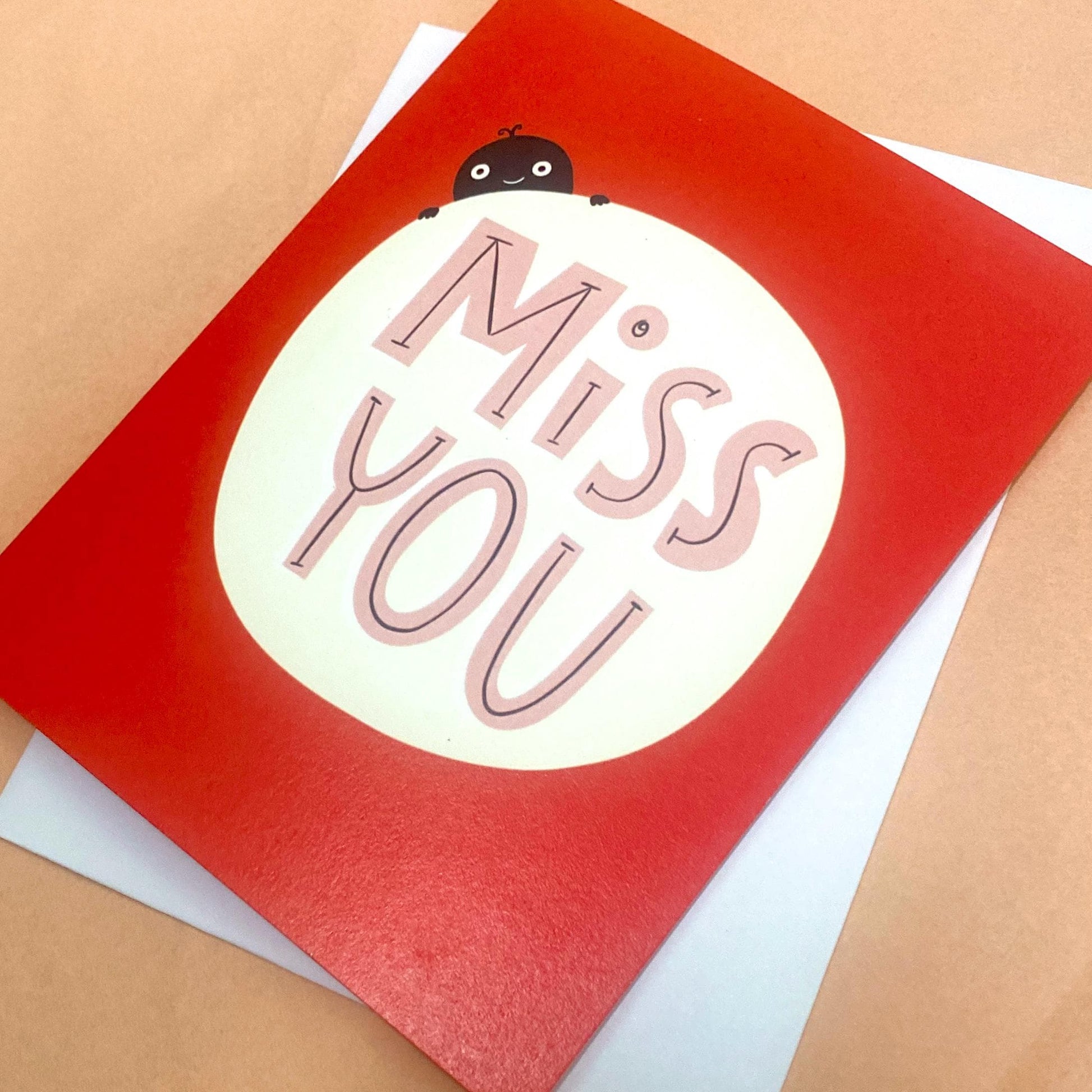 I Miss You Card, long distance letters, Just because gift, Miss you note cards, just because card, long distance greeting cards