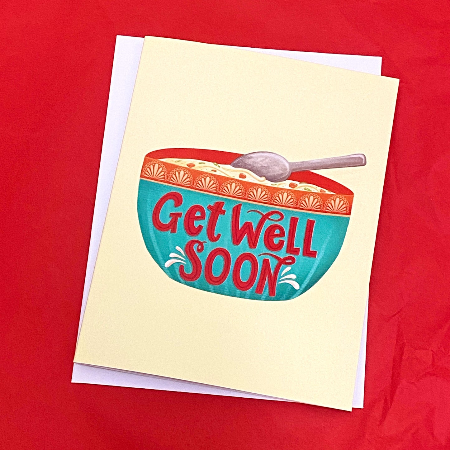 Get Well Soon Card, gift for sick person, Feel better soon card, get well soup, get well soon greeting cards gift for sick person