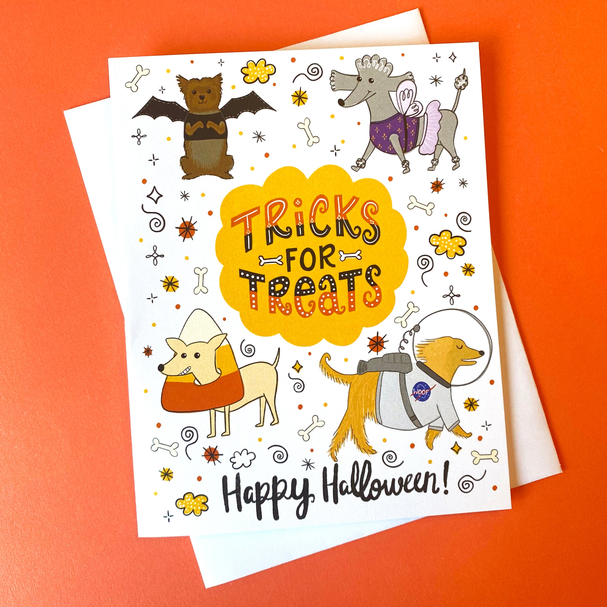 halloween greeting card