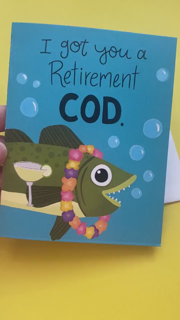Funny Retirement Card, Coworker Retirement Gift, Congratulations Retirement Card, Happy Retirement Greeting Card, boss retirement card