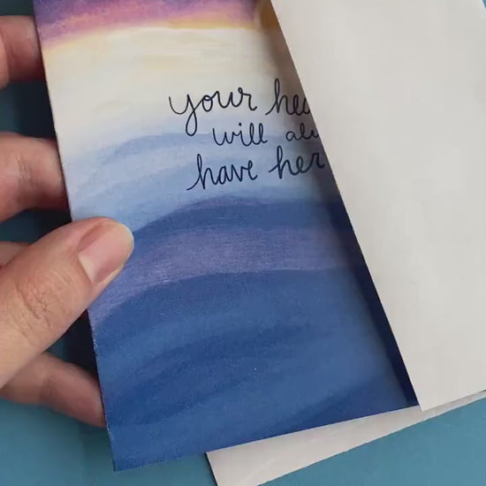 Mothers Day Grief Gift, Remembering Mom Sympathy Card