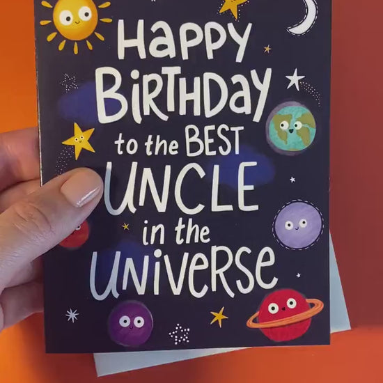Uncle Birthday Card For Uncle, uncle birthday gift, uncle gift from niece, gift from nephew, gifts for uncle, happy birthday uncle card