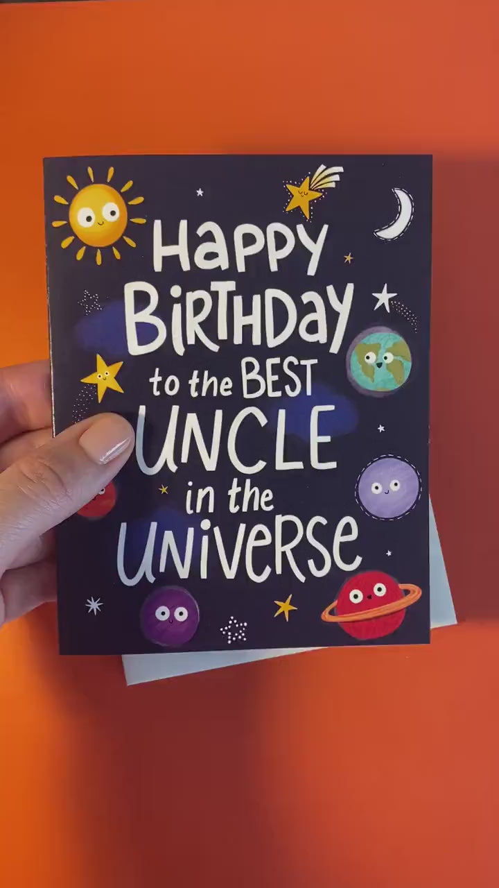 Uncle Birthday Card For Uncle, uncle birthday gift, uncle gift from niece, gift from nephew, gifts for uncle, happy birthday uncle card