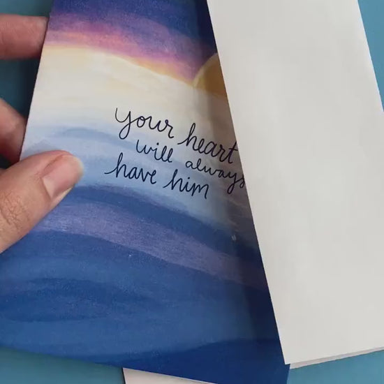 Sympathy Card, Condolences Card, Death Anniversary Card, Father Sympathy Card, Loss of Husband, loss of son sympathy card