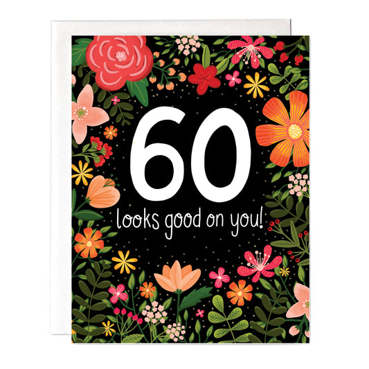 60th Birthday Card