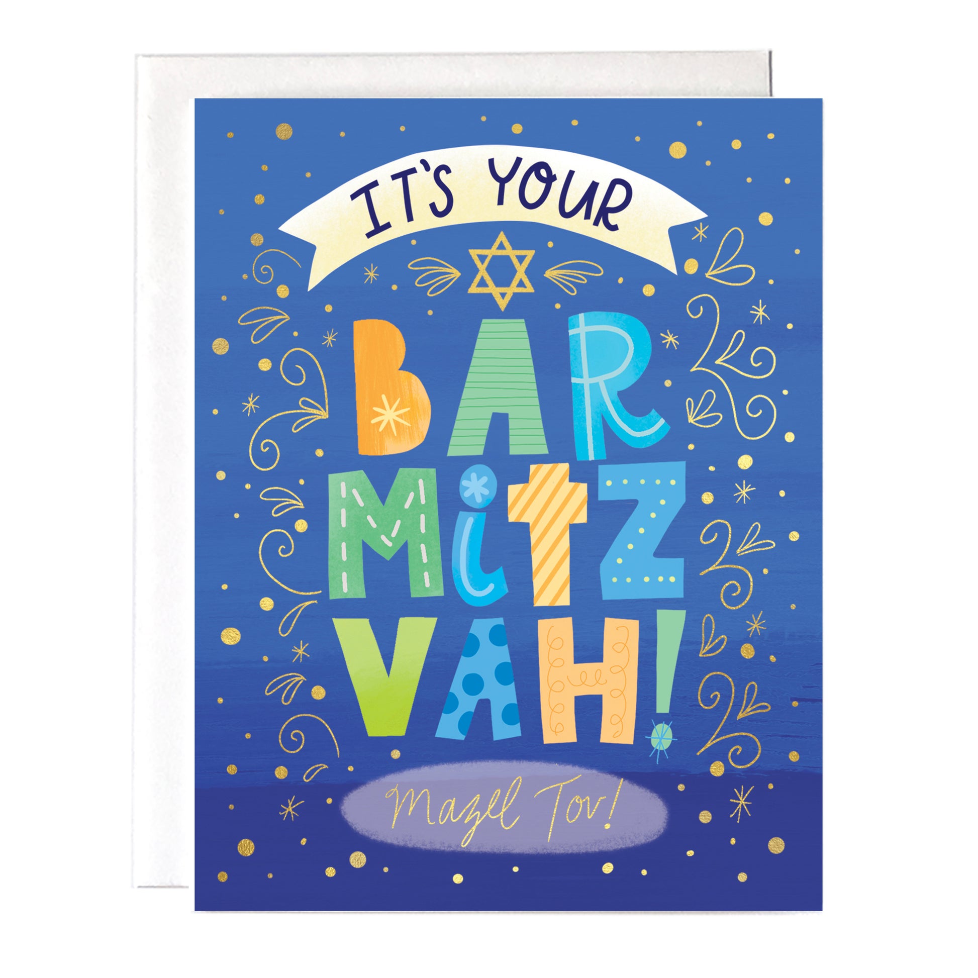 bar mitzvah card