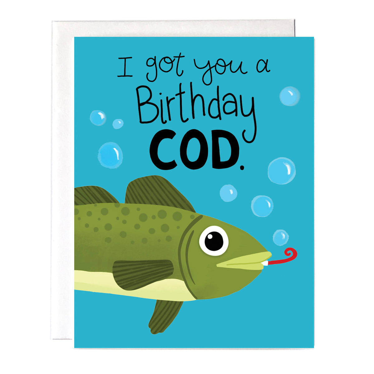 Birthday Cod Birthday Cod Card – Fox Card Co