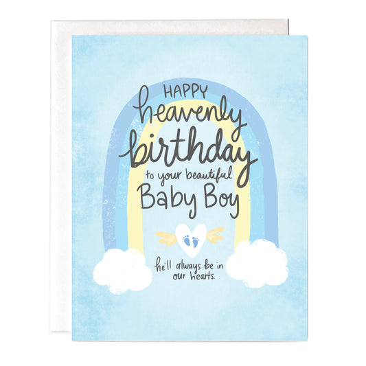 1st heavenly birthday card