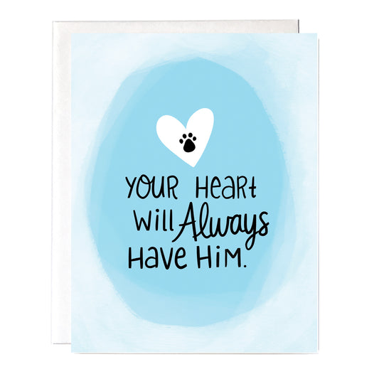 pet sympathy card