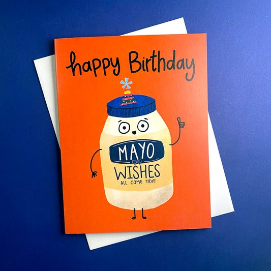 Mayo Birthday Card