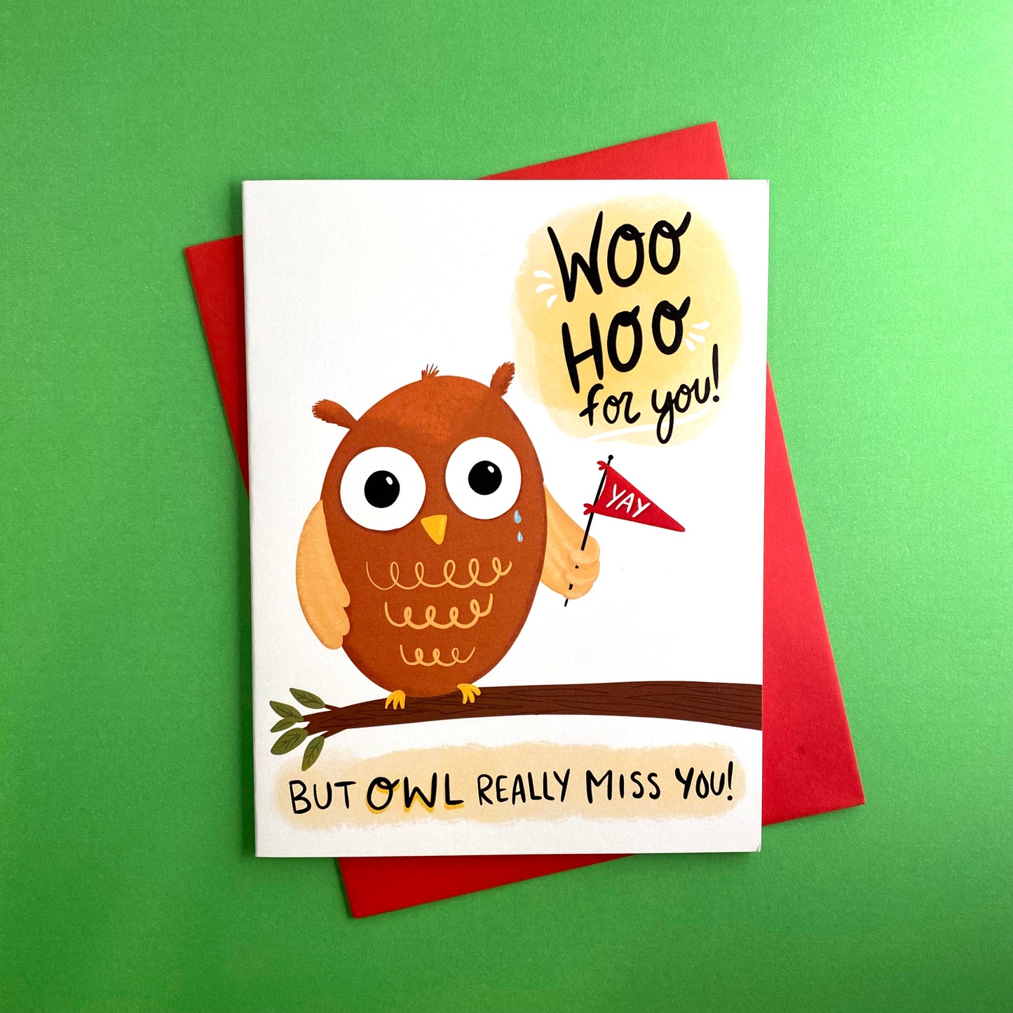 Owl Miss You Card