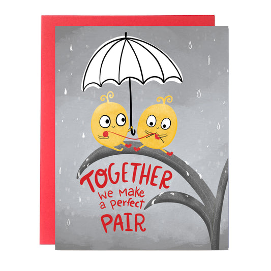 Perfect Pair Anniversary Card