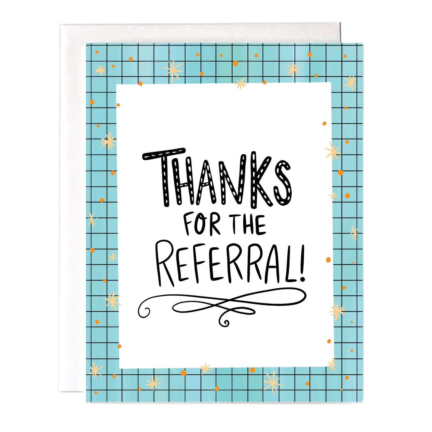 referral thank you card