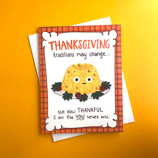 Retro Thanksgiving Card