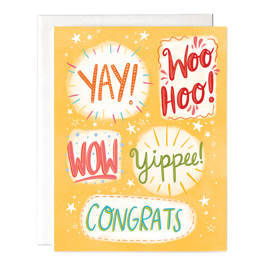 Woo Hoo Congrats Card