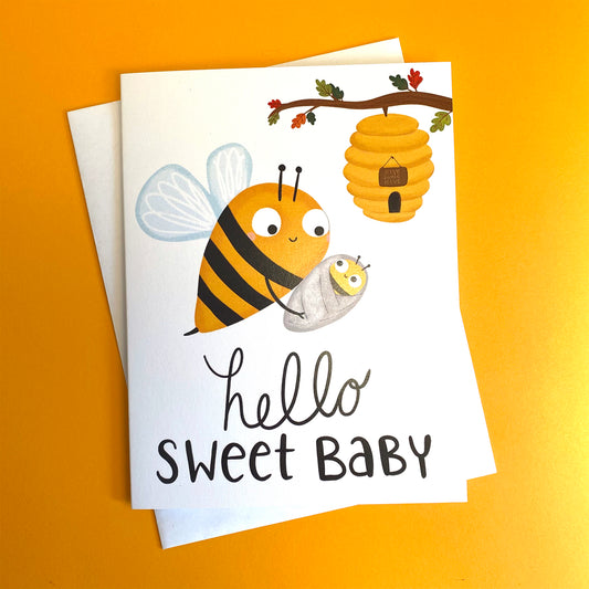Sweet Baby Bee Card
