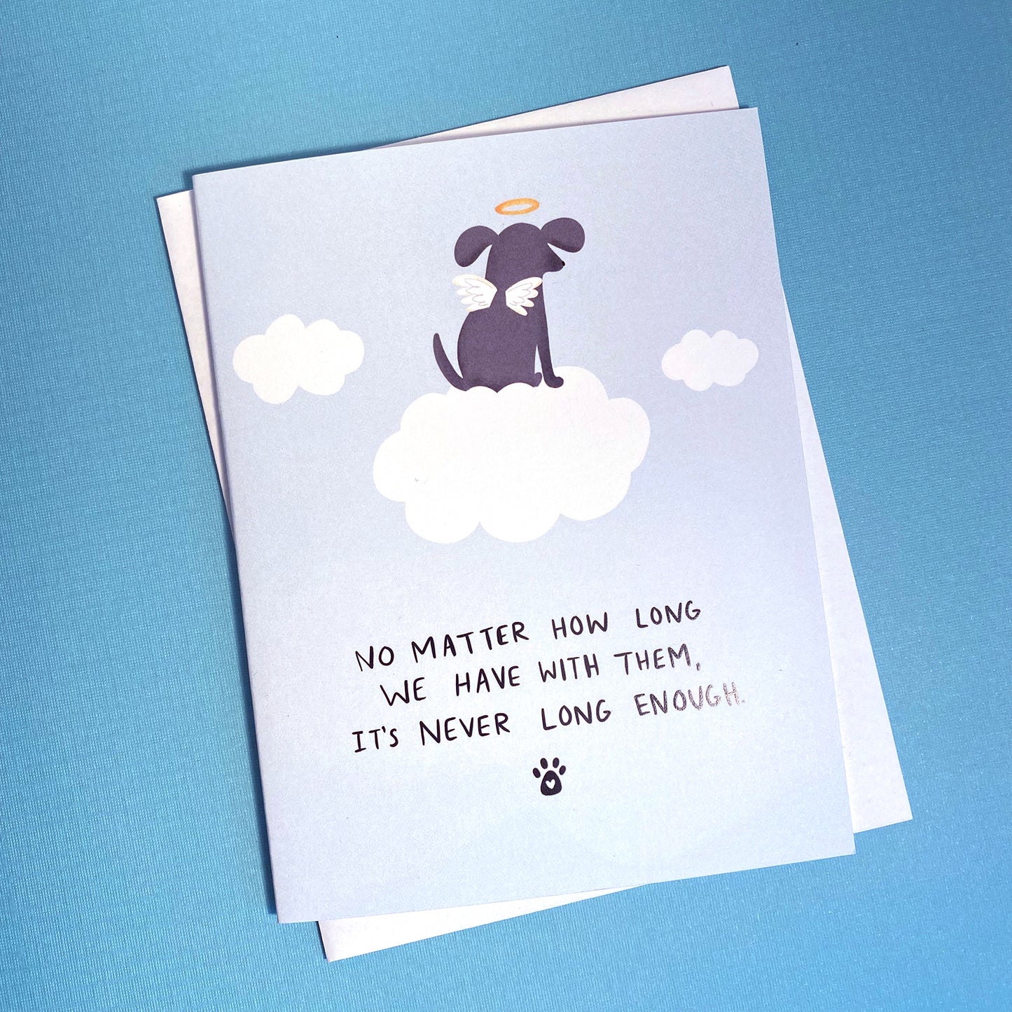 dog sympathy card