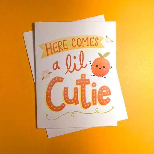 Lil Cutie Baby Card