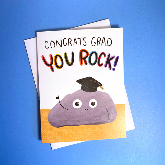 You Rock Graduation Card